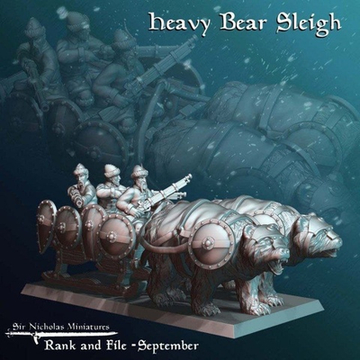 Kislev Heavy Bear Sleigh