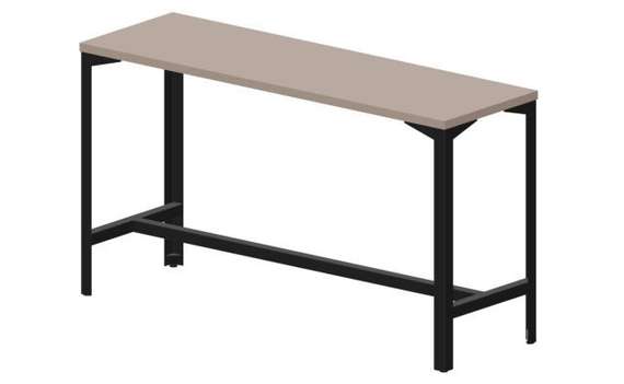 Высокий стол 190х60х106см, столешница 3,6см