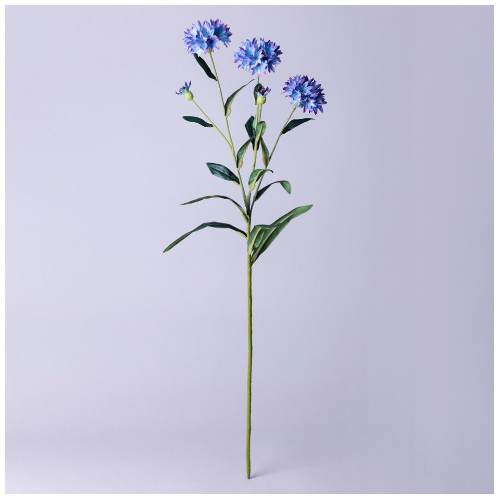 ЦВЕТОК ИСКУССТВЕННЫЙ "ВАСИЛЕК" ВЫСОТА=64СМ. (МАЛ.УП=24ШТ/КОР=96ШТ)