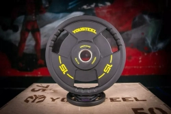 Диск TPU с ручками 15 кг