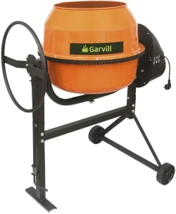 Бетономешалка Garvill БСЭ-180, электрическая, чугунная