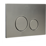 Клавиша смыва Boheme 649-GM нержавеющая сталь ультраплоская для инсталляции Geberit, Gun Metall