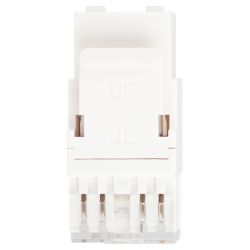 Коннектор ЭРА ОФИС 18-8002-01 RJ45 CAT6 UTP Keystone цвет белый