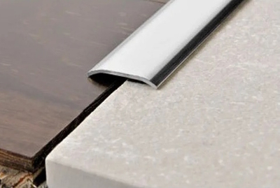 Порог плоский ZA, нержавеющая сталь шлифованная