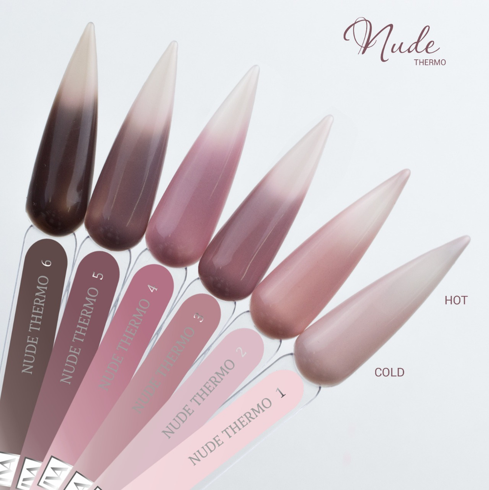 Гель-лак IVA NAILS Nude Thermo №4, 8мл