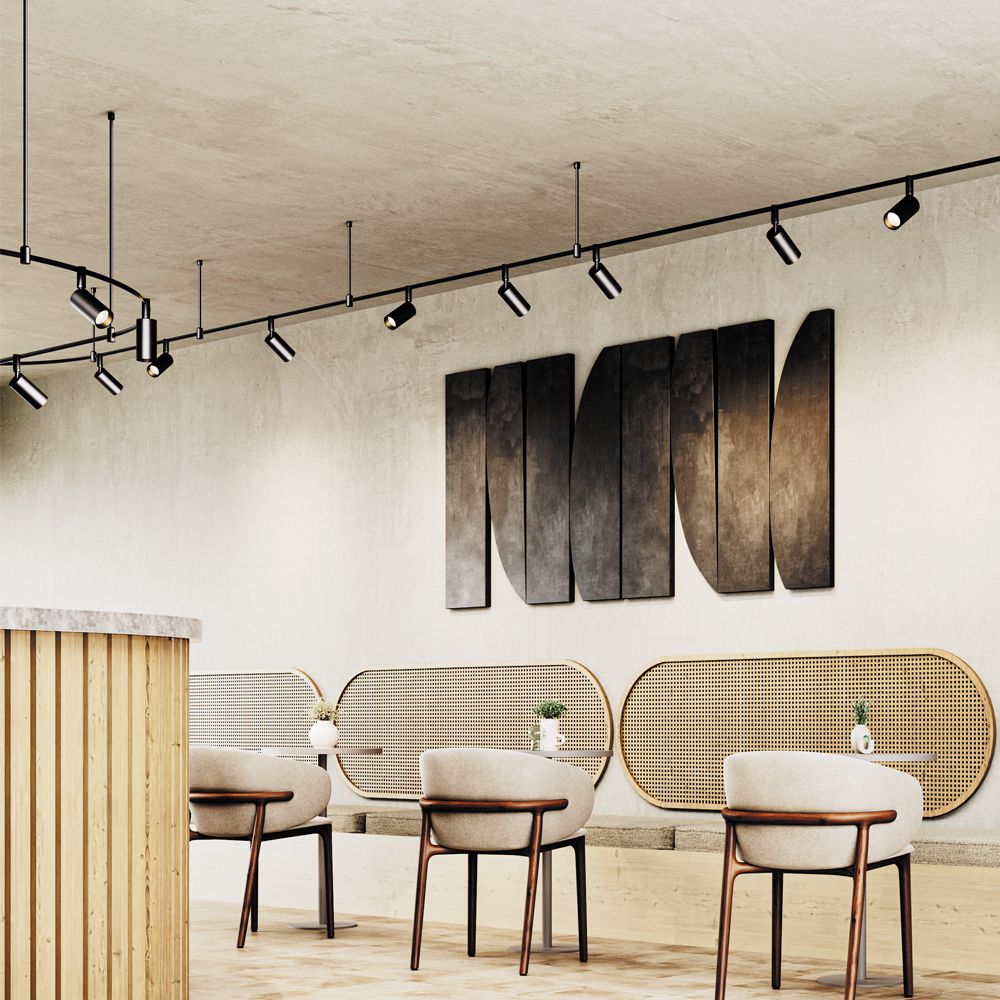 Трековый магнитный светодиодный светильник Maytoni Flexity   TR201-1-15W3K-M-BBS