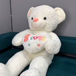 Мишка с сердечками