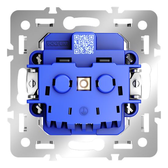 Механизм розетки с заземлением 16А, S70