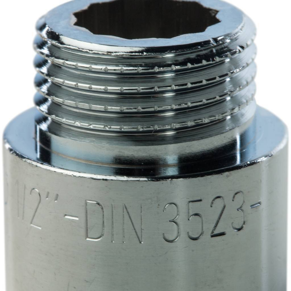 Удлинитель STOUT хромированный 1/2"x20 мм ВР/НР