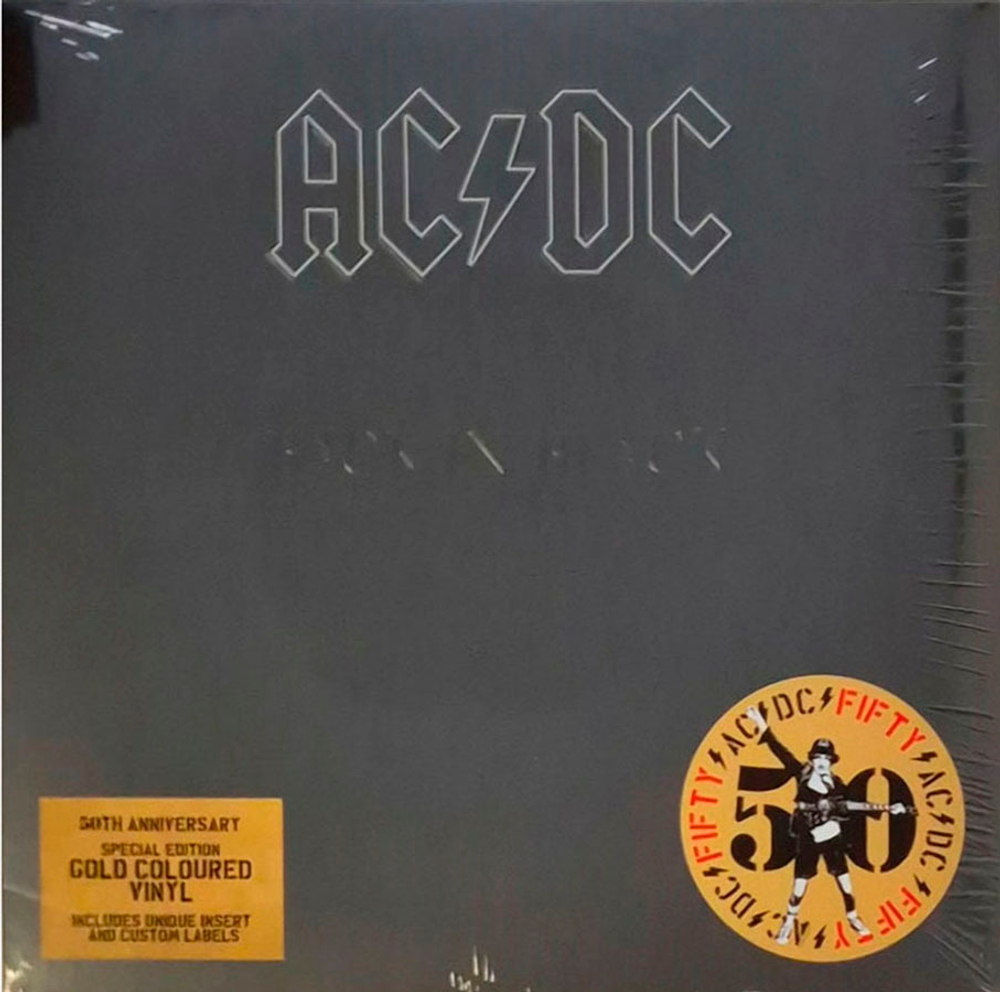 AC/DC / Back In Black (50th Anniversary)(Coloured Vinyl)(LP)