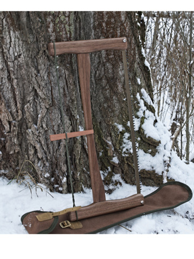 Пила складная походная из американского ореха 530 мм