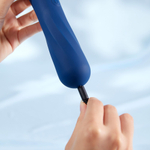 Синий wand-вибромассажер BeYourLover Titan (Цвет: синий)