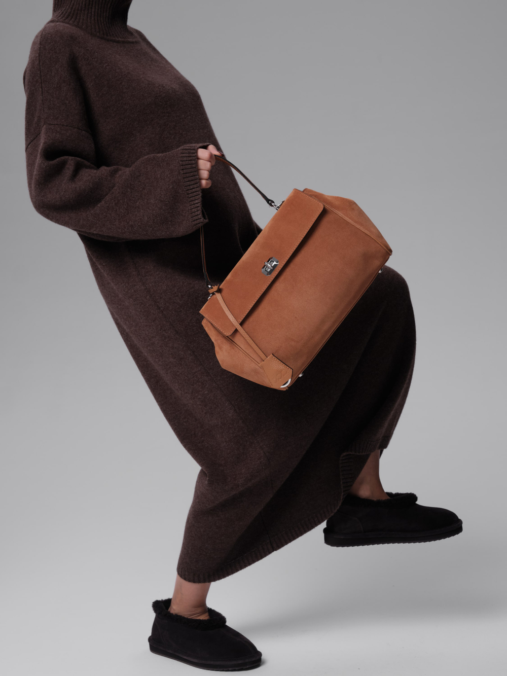 Замшевая сумка Nadi DBR 31356 вуд