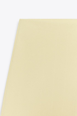 ZARA ШИРОКИЕ БРЮКИ ИЗ ТВИЛА, ЖЕЛТЫЙ