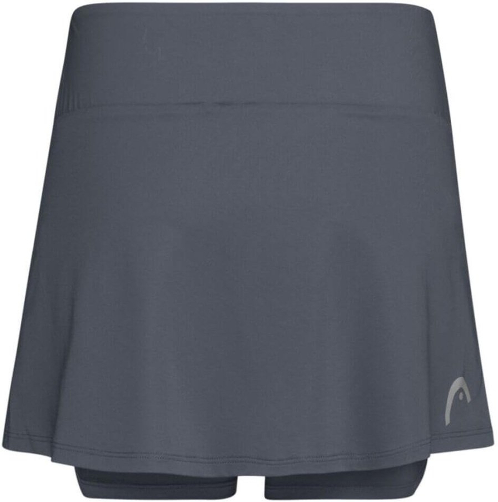 ОДЕЖДА ДЛЯ ТЕННИСА Девочки, Юбка HEAD CLUB BASIC SKORT   .