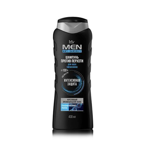 Iris MEN Шампунь против перхоти УКРЕПЛЯЮЩИЙ 400мл
