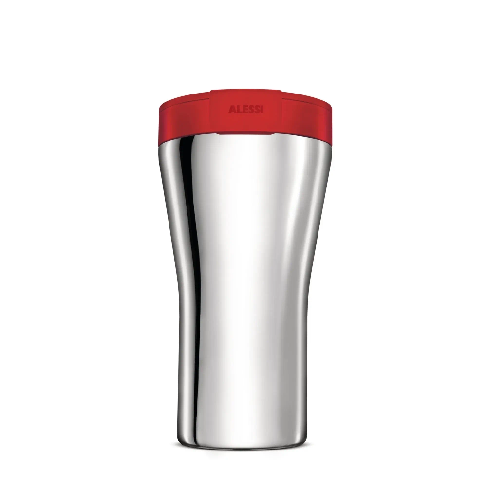 Alessi Термокружка Caffa 400 мл красная
