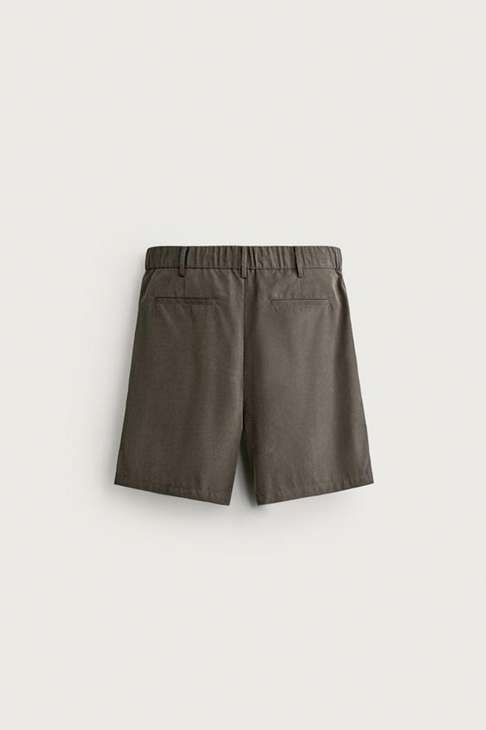 ZARA СТРУЯЩИЕСЯ ШОРТЫ RELAXED FIT, РОЗОВАТО-КОРИЧНЕВЫЙ