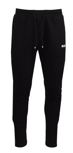Мужские теннисные штаны Спортивные штаны BOSS Active из эластичного габардина - черные