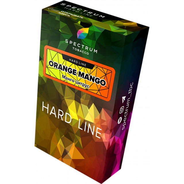 Табак Spectrum Hard Line - Orange Mango 40 г