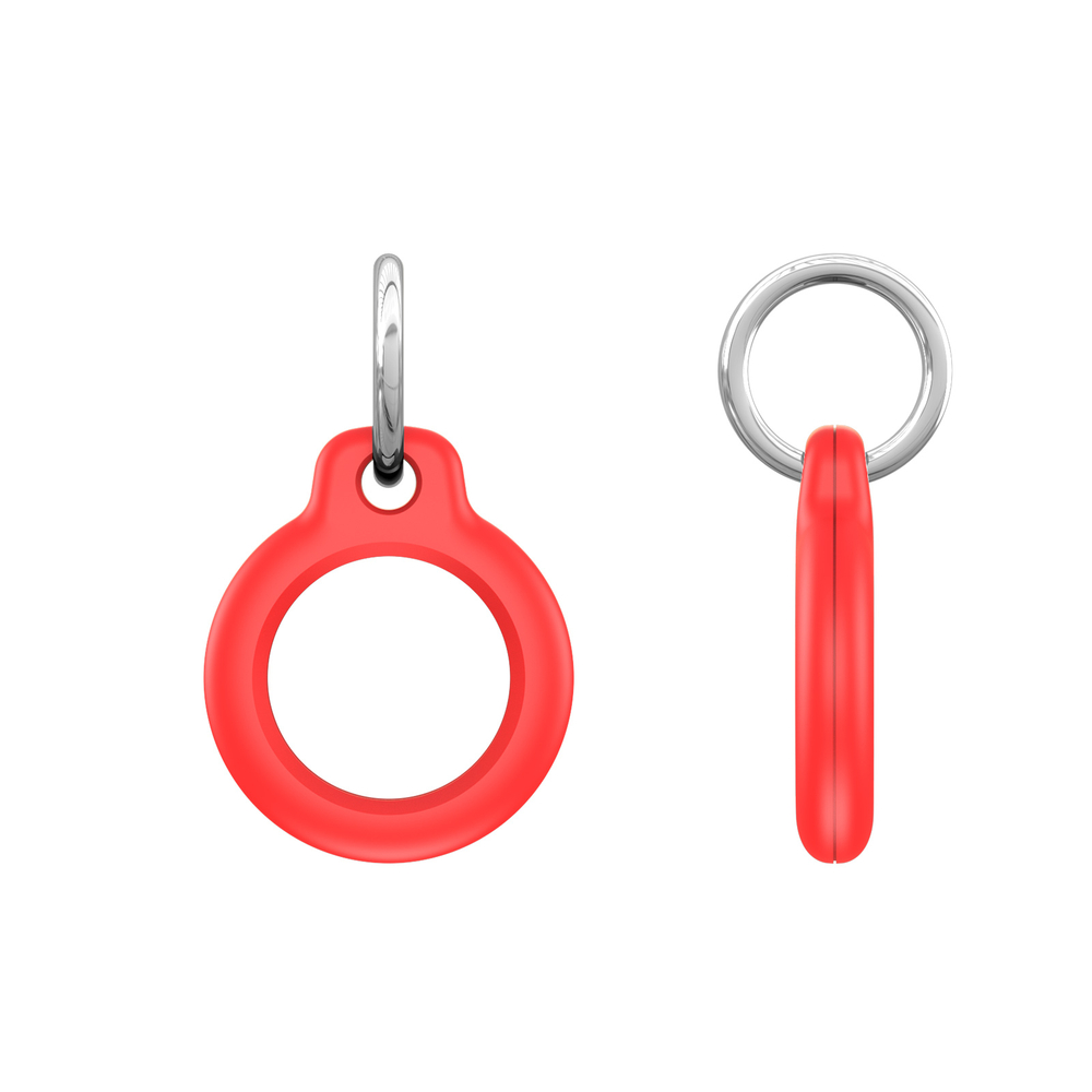 Комплект защитный чехлов-держателей 4шт с кольцом для AirTag, Dux Ducis