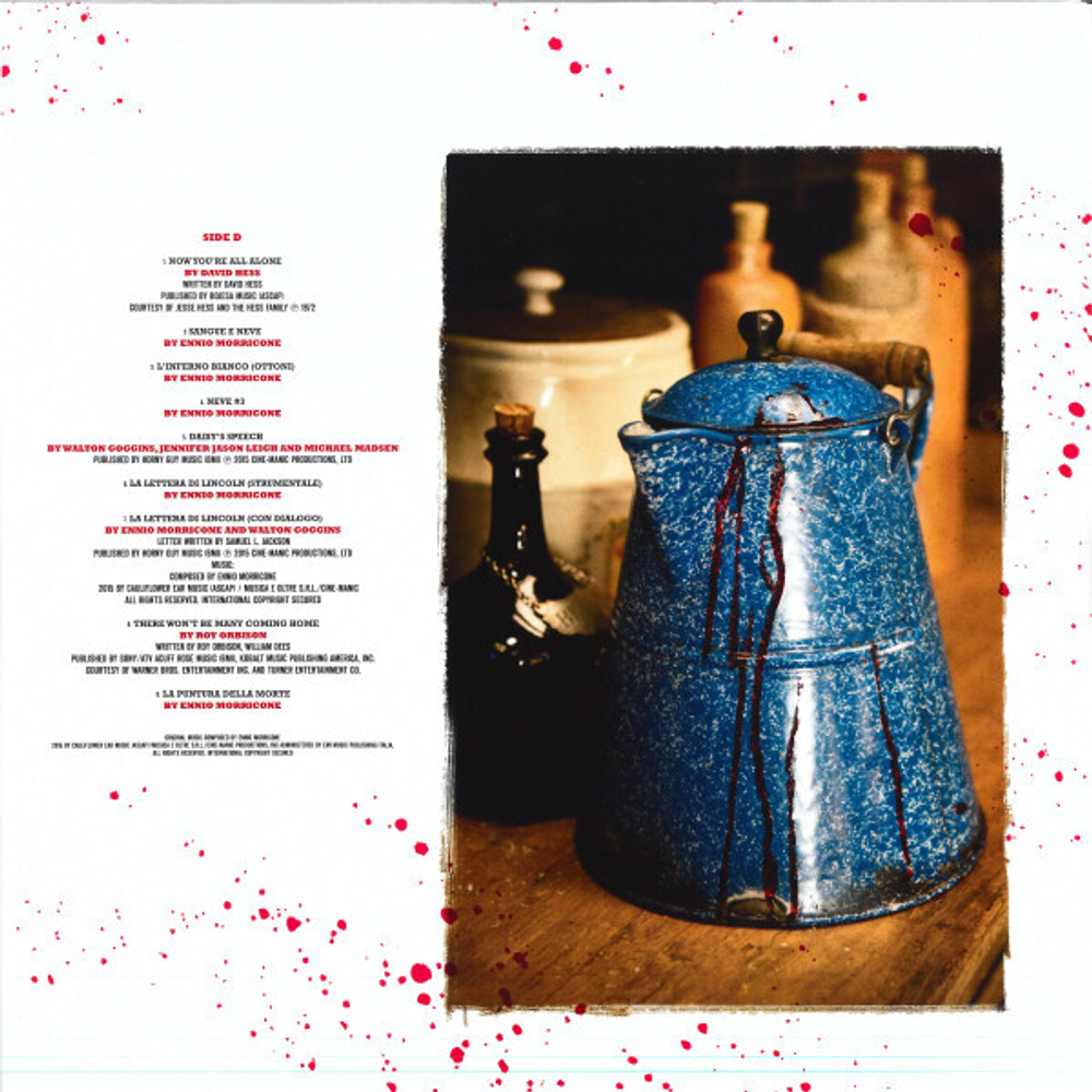 Soundtrack / Ennio Morricone: Quentin Tarantino's The Hateful Eight (2LP)