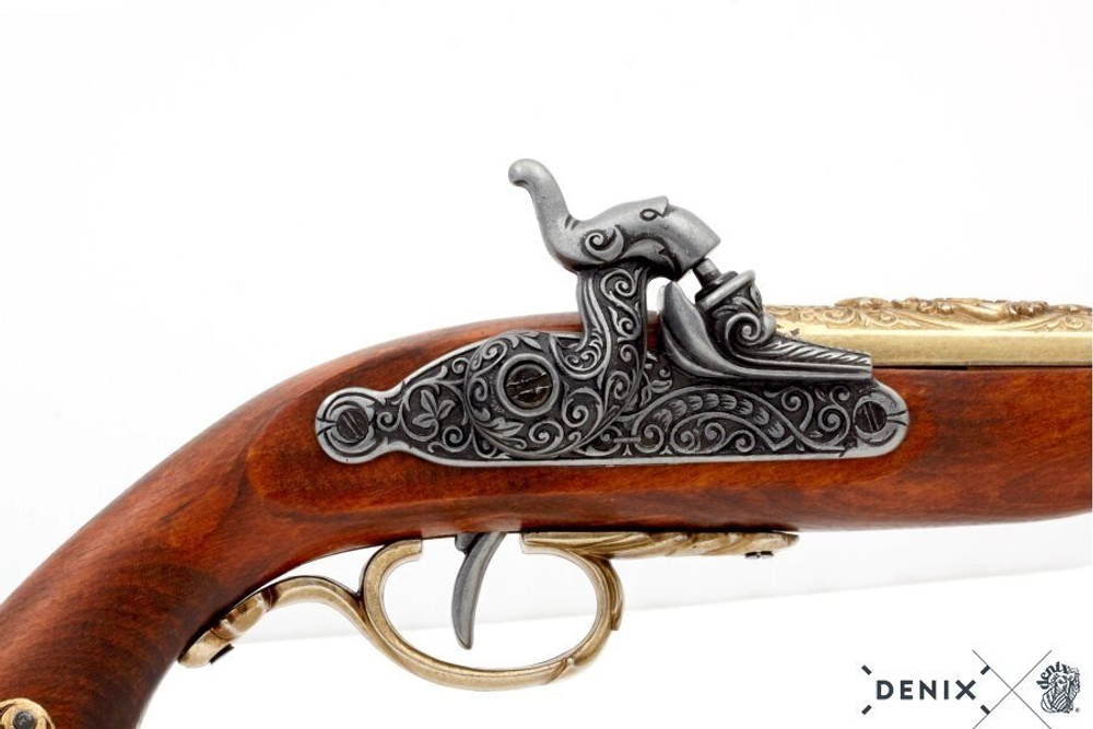 Пистоль итальянский, Брешиа, 1825 год, латунь  DE-1013-L