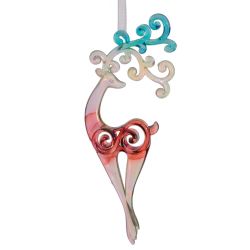 GAEM Украшение новогоднее "Олень", L7,5 W3 H18 см, 2в.