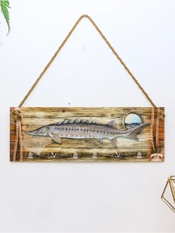Декор на стену "Осётр" 50*17 см
