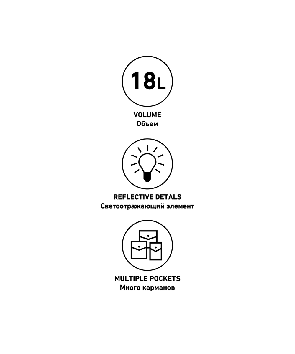 Рюкзак ESSENTIAL Classic Backpack, черный