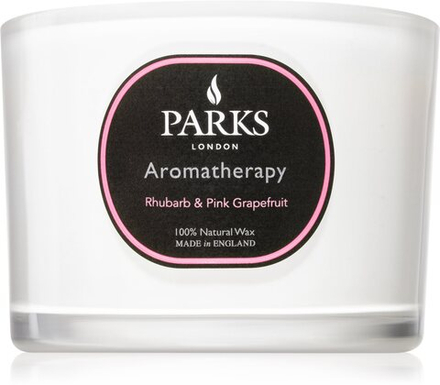 Parks London Aromatherapy Rhubarb & Pink Grapefruit - ароматическая свеча /   350  g  / GTIN 5039143010657