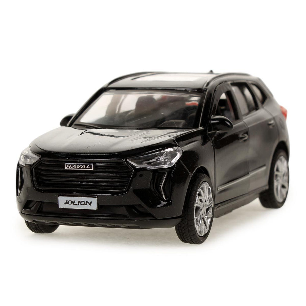 Модель ин. мет. "Haval Jolion" 12см, двери, багаж, черн, коробка JOLION-12-BK (72) (Технопарк)