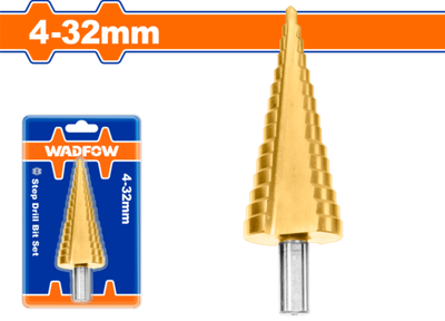 Ступенчатое сверло 4-32 мм (30/60) WADFOW WJD1403