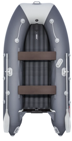Лодка Таймень LX 3200 НДНД, 3200*1620*460 мм., цвет графит - серый