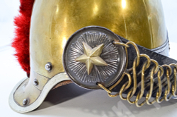 Карабинерский офицерский шлем образца 1856 г. в римском стиле. Франция. Вторая империя.