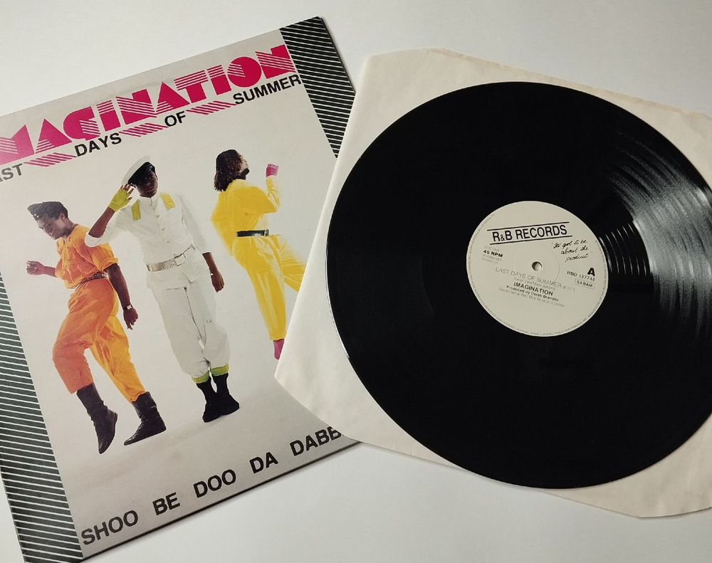 Винтажная виниловая пластинка LP Imagination Last Days Of Summer (Belgium 1985) 45 RPM Maxi Single