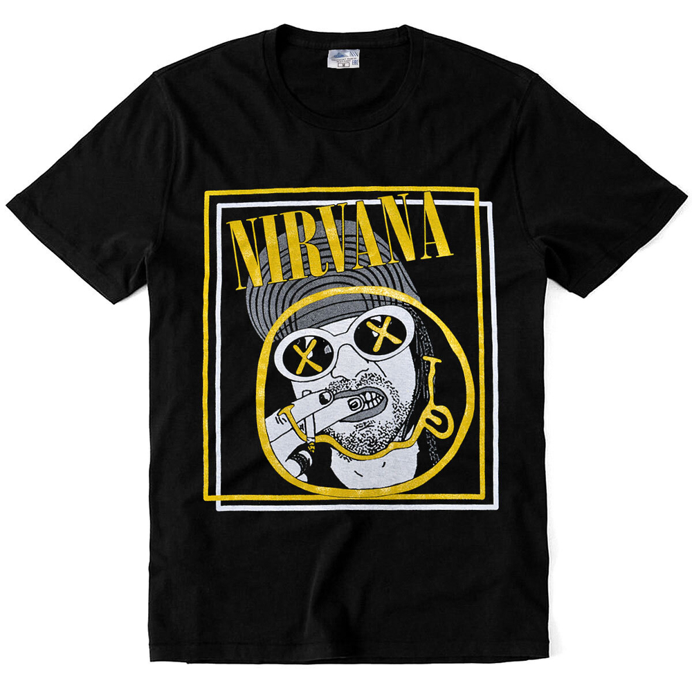 Футболка "Nirvana" (smile & face)