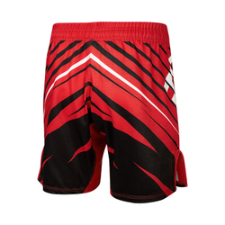 MMI-4022w Шорты MMA SHORT IMMAF approved женские черно-красные