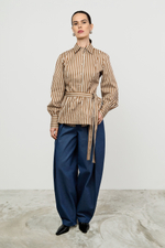 Рубашка с баской