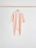 Комбинезон / Cлип для малышей Next AA5-438, 3 шт., Розовый, Светло-зеленый