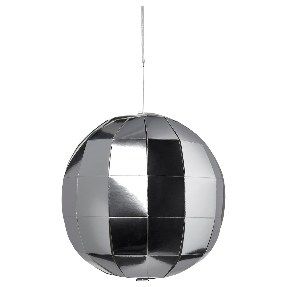 IKEA FRÖJDA  (ИКЕА ФРÖЙДА)  -  Подвесное украшение, хромированный эффект, 30 см