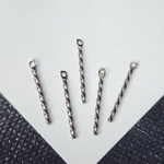 Подвеска, сталь, витая, литое кольцо, р-р 20 мм, штучно