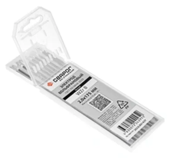 Вольфрамовые электроды Сварог WZr 8 2,4×175 мм