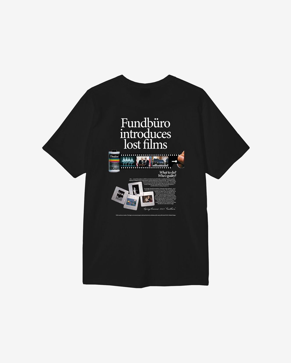 Футболка Dissident Tee Lost Films Черная