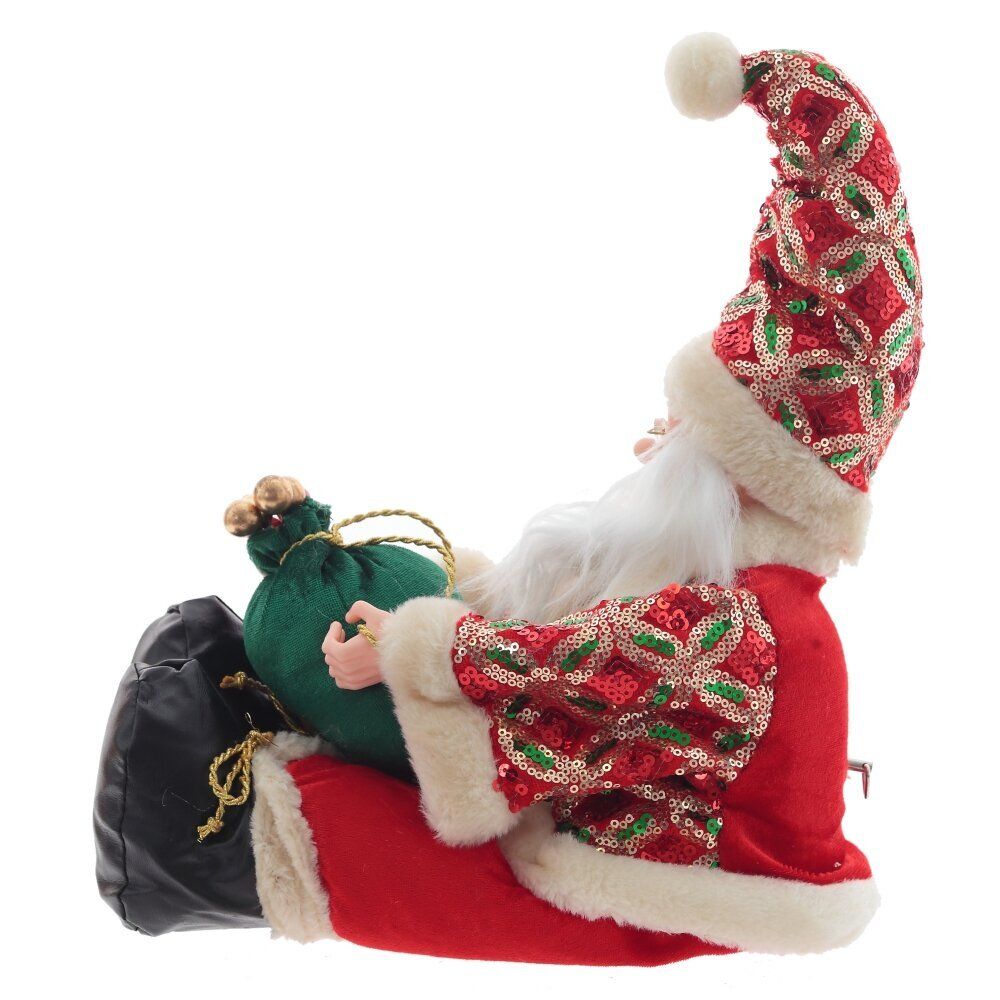 GAEM Дед Мороз (муз, движ), L17 W18 H50 см (полка 30 см.)