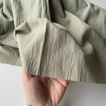 Батист жатый (марлевка) Оливковый