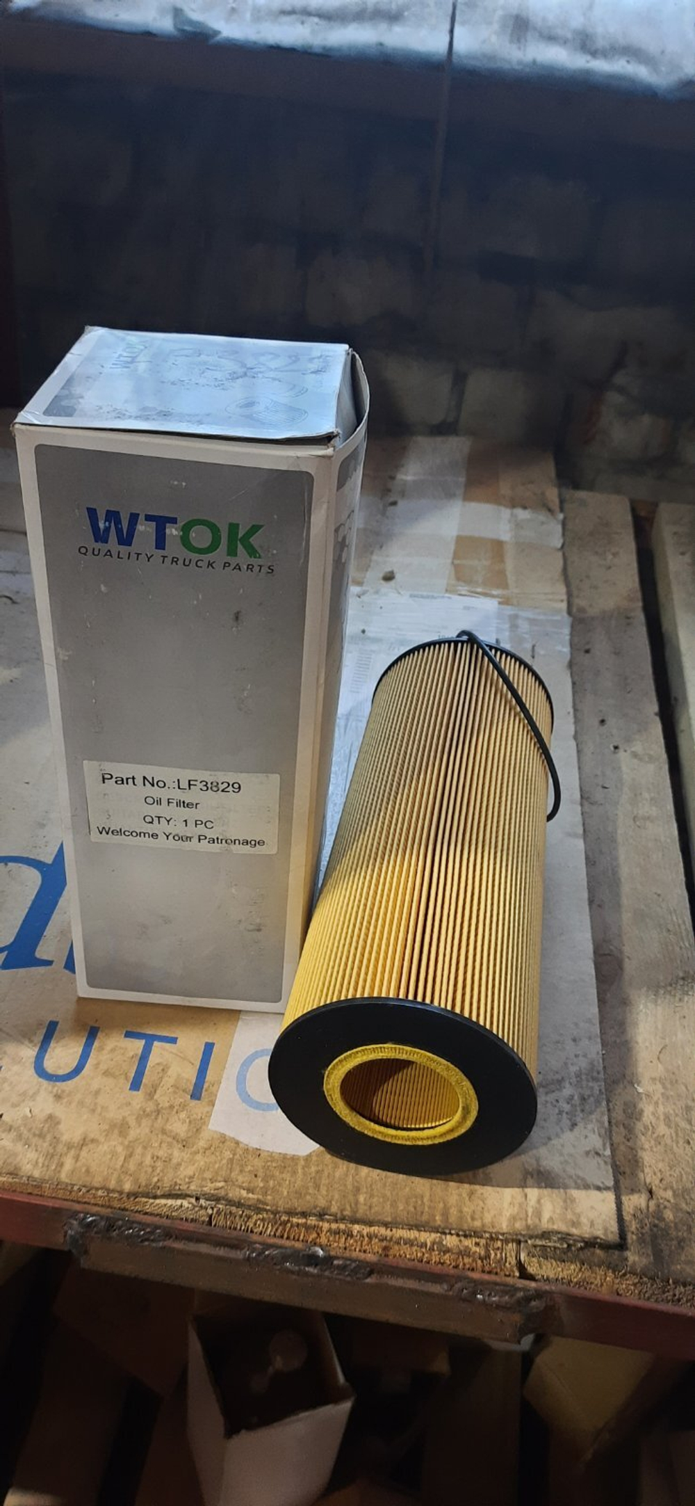 Фильтр масляный WTOK LF3829