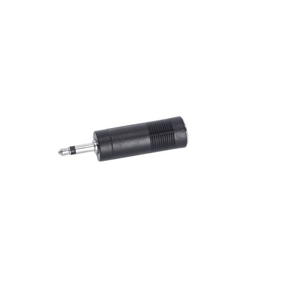 Adam Hall K4AJF2MM2 - адаптер TRS (jack) mono 6.3 mm (F) - TRS (jack) mono 3.5 mm (M), металлический