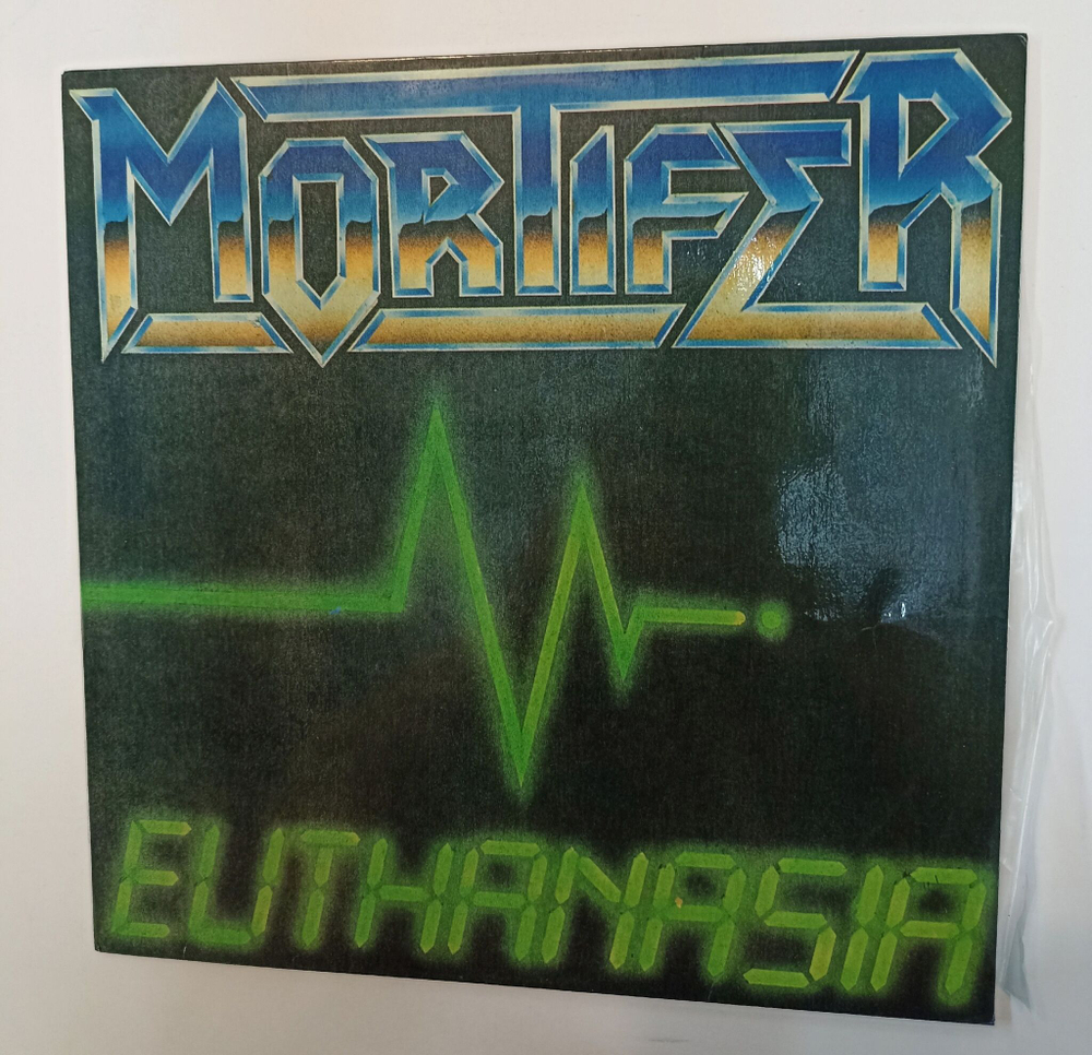 Винтажная виниловая пластинка LP Mortifer Euthanasia (Россия 1993)