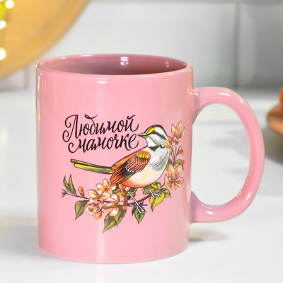 Кружка 350мл Любимой маме, MFK20524